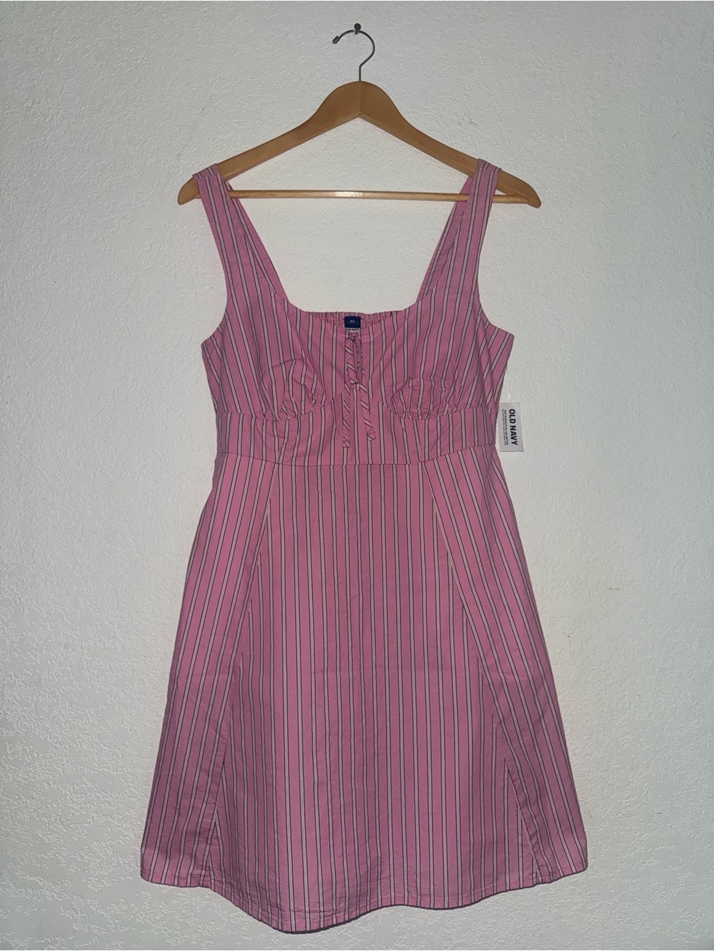 Old Navy Pink Striped Sundress